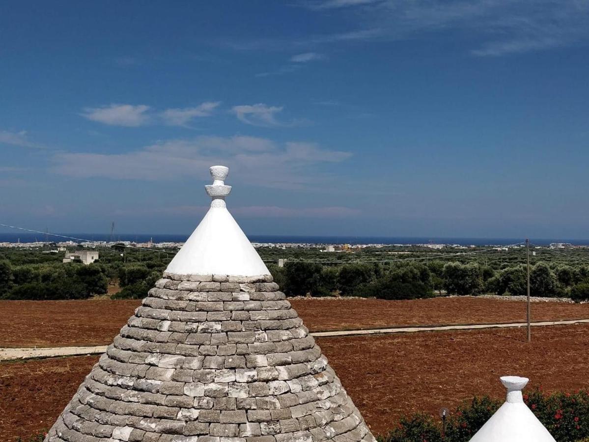 I Trulli Di Gina Appartamento Trullo 6 Persone Monopoli Exteriör bild